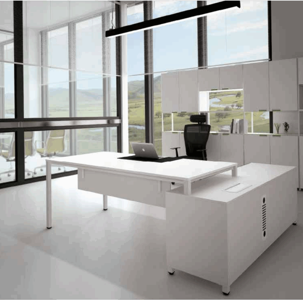 Single Table with Side Table