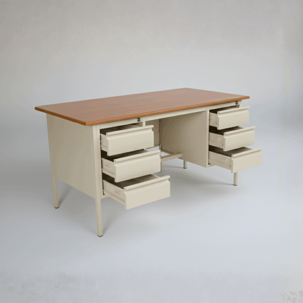 AAGOTD12 – Office Table Desk With 6 Drawers