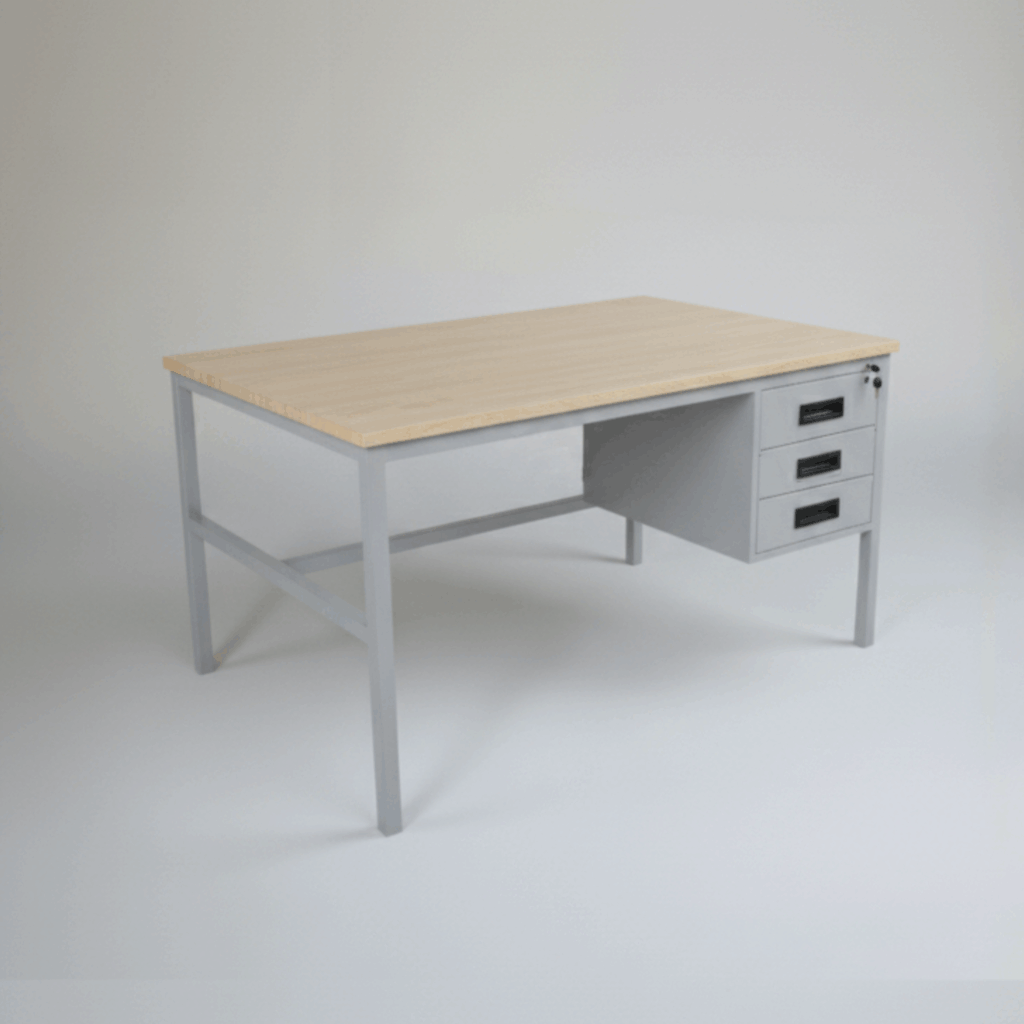 AAGOTD14 – طاولة مكتب بثلاثة أدراج