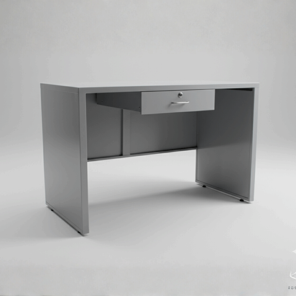 AAGOTD20 – طاولة قراءة فولاذية مع درج